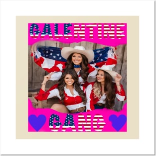 Galentine gang all American girls Posters and Art